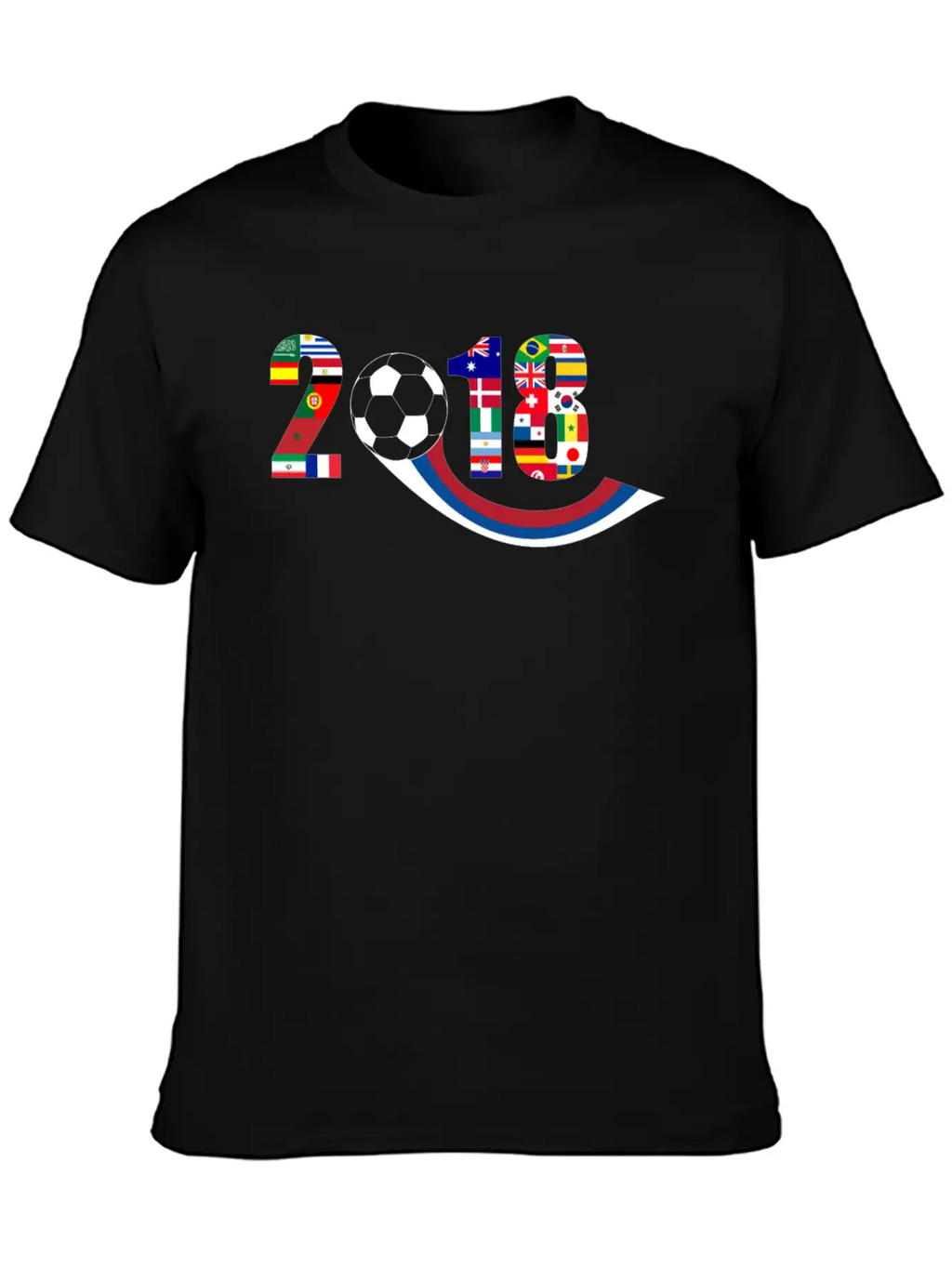 World Football Soccer Championship 32 Countries Breathable Graphic T-Shirt – Perfect For Casual Days