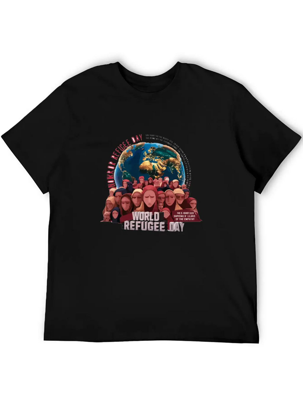 World Refugee Day Stylish Everyday T-Shirt – Unisex Basic Cotton Tee