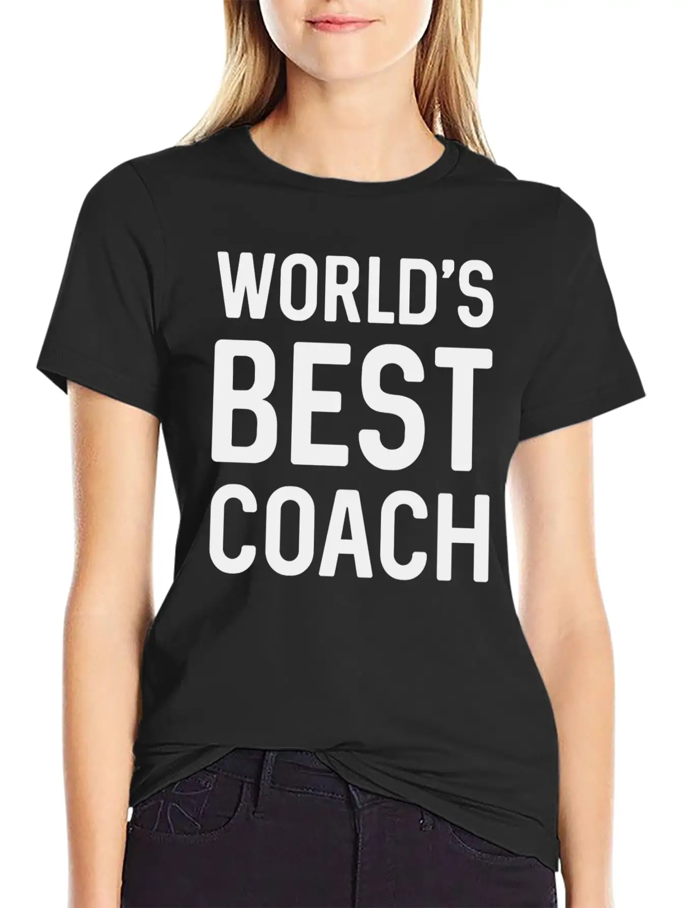 World’s Best Coach Basic Graphic T-Shirt – Daily Comfort In Soft Cotton