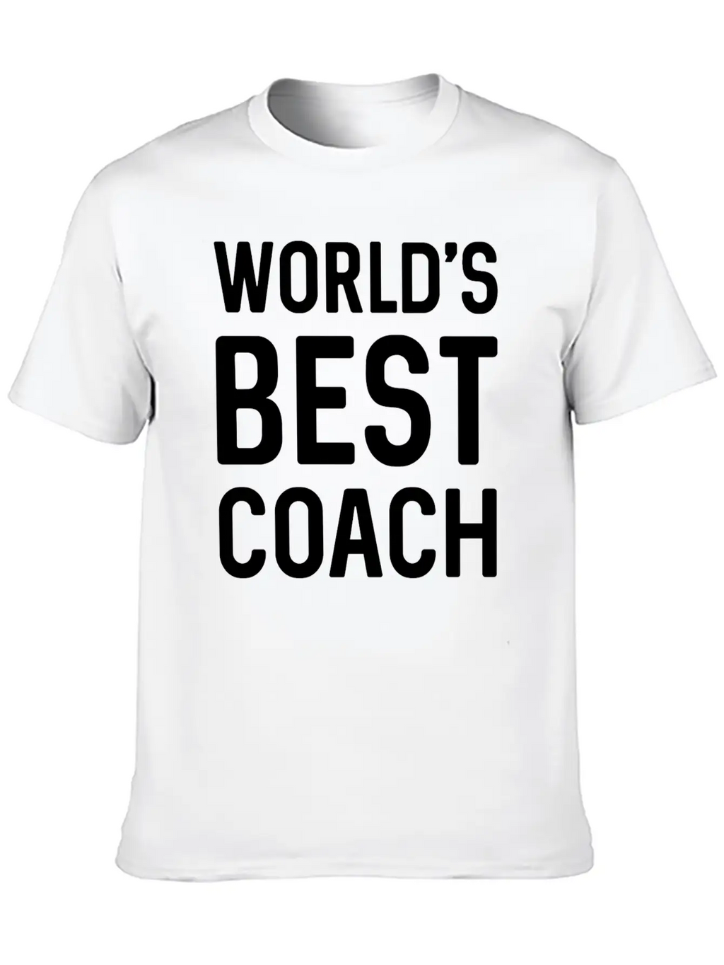 World’s Best Coach Basic Graphic T-Shirt – Daily Comfort In Soft Cotton