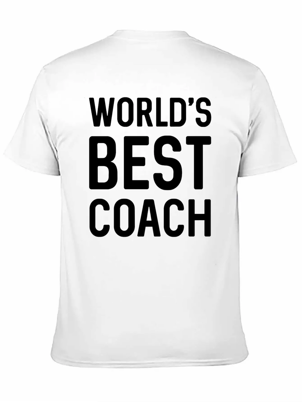 World’s Best Coach Basic Graphic T-Shirt – Daily Comfort In Soft Cotton