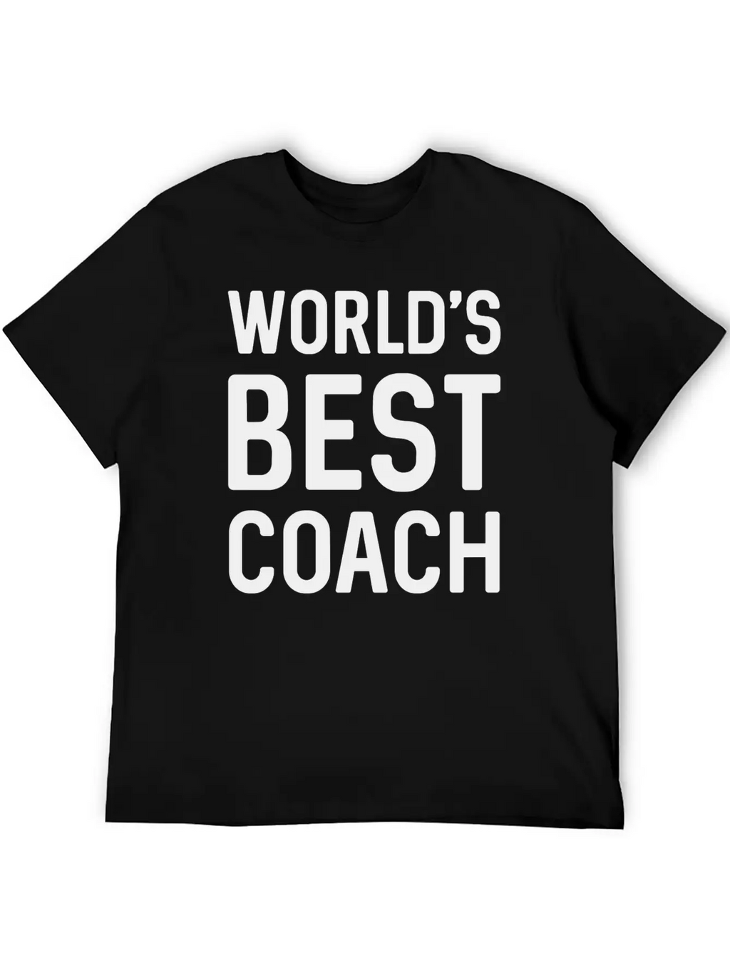 World’s Best Coach Basic Graphic T-Shirt – Daily Comfort In Soft Cotton