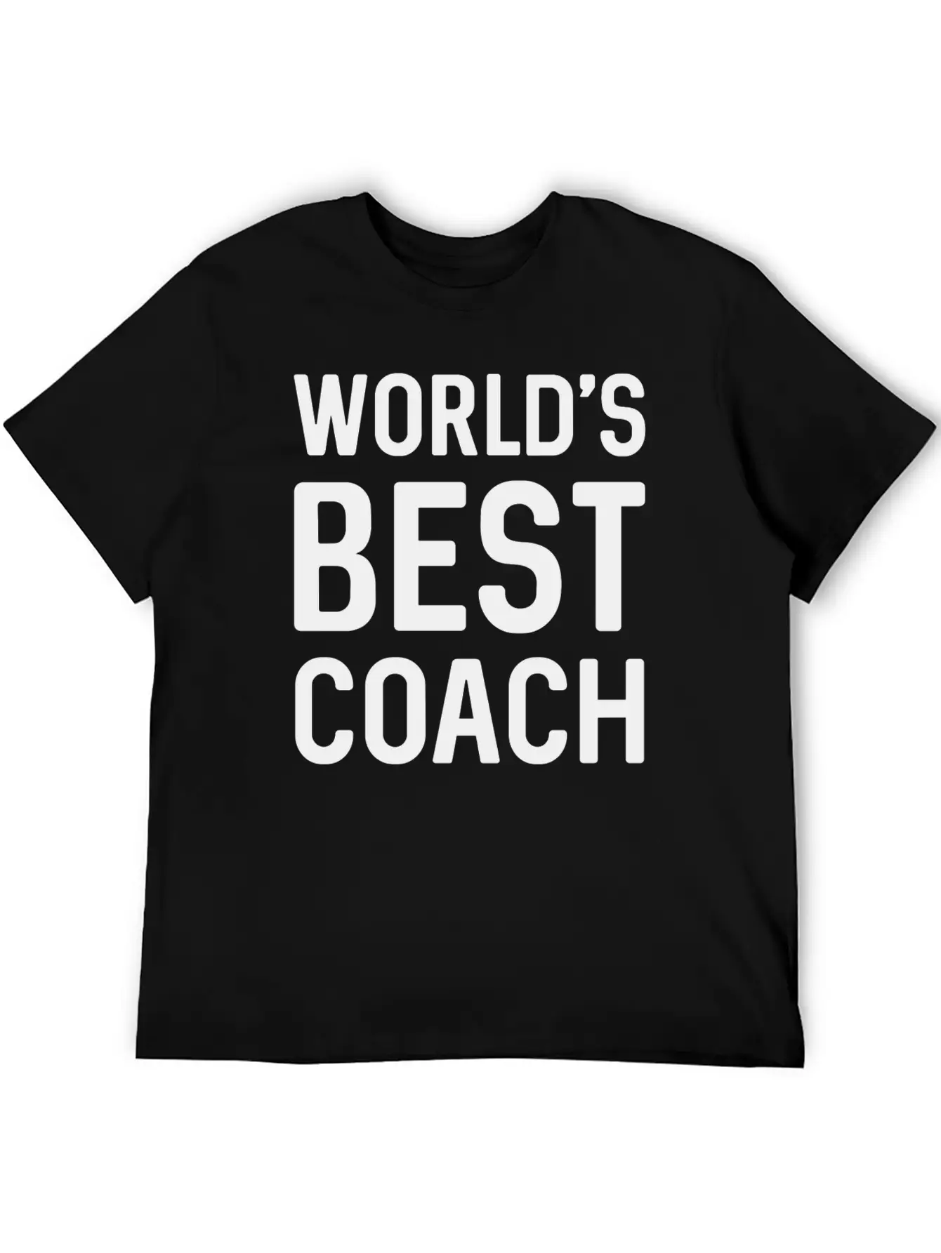 World’s Best Coach Basic Graphic T-Shirt – Daily Comfort In Soft Cotton
