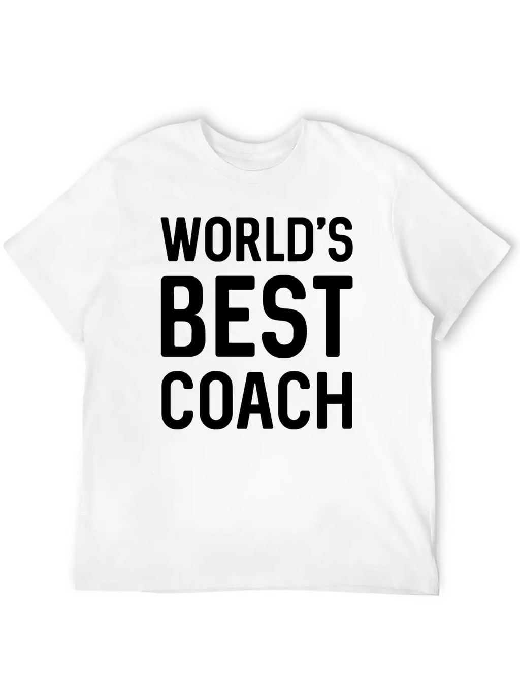 World’s Best Coach Basic Graphic T-Shirt – Daily Comfort In Soft Cotton