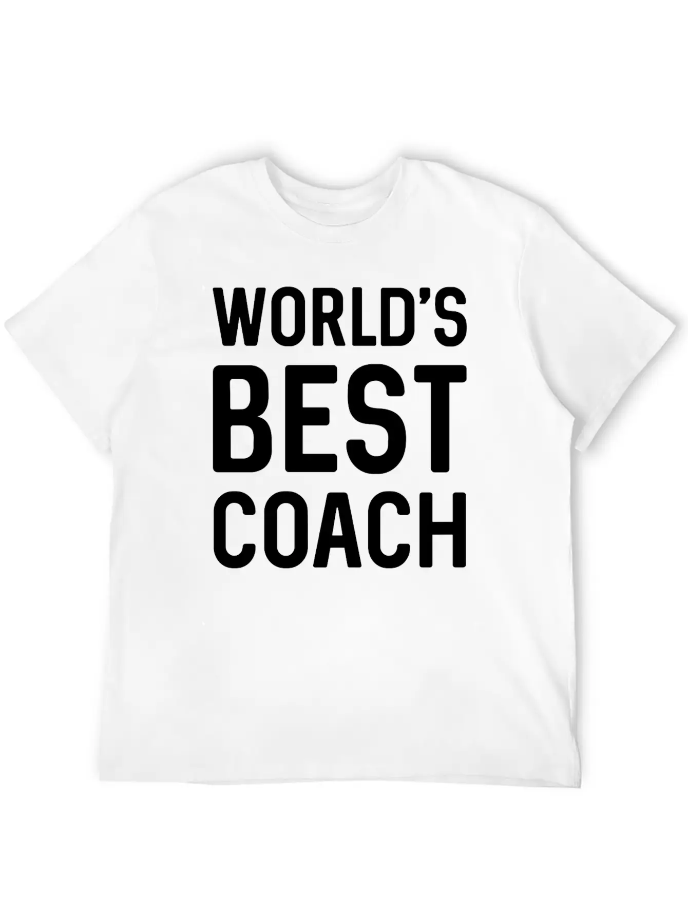 World’s Best Coach Basic Graphic T-Shirt – Daily Comfort In Soft Cotton