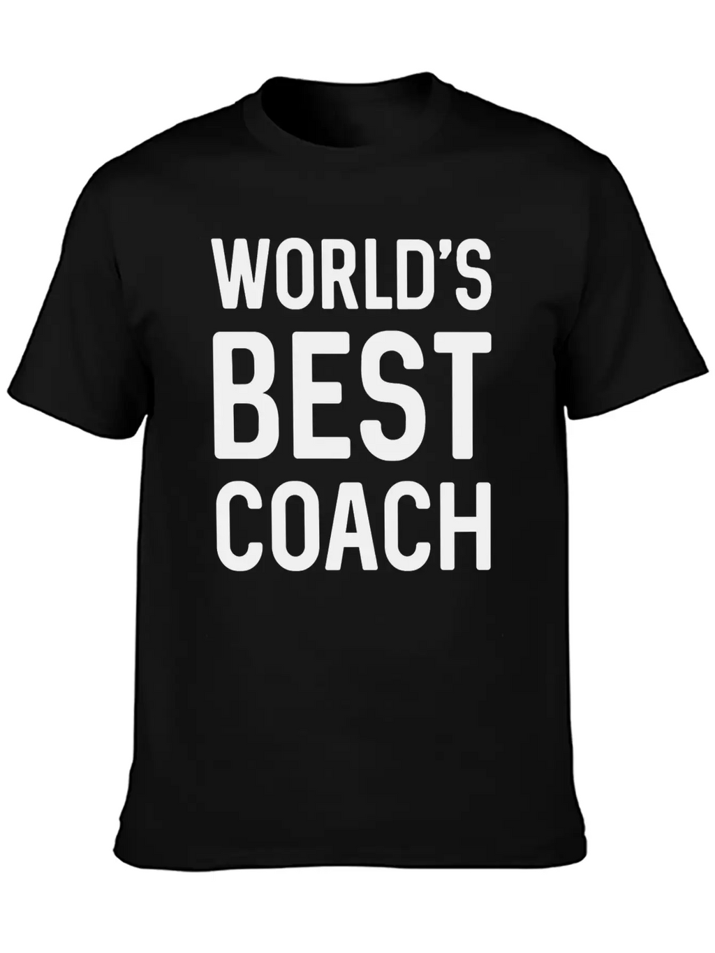 World’s Best Coach Basic Graphic T-Shirt – Daily Comfort In Soft Cotton