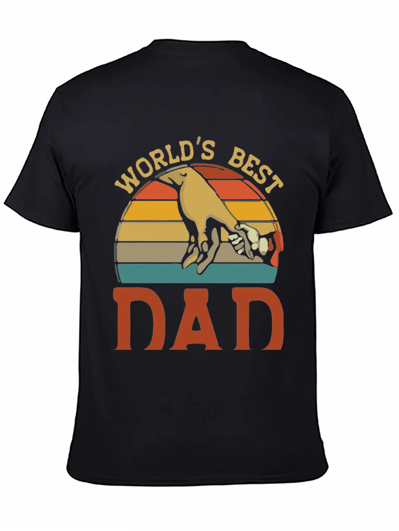 World S Best Dad Ever Stylish Everyday T-Shirt – Unisex Basic Cotton Tee