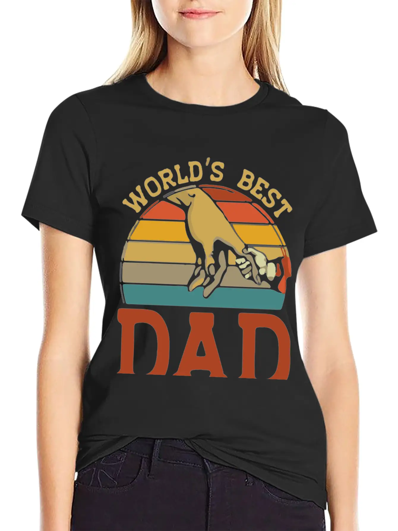 World S Best Dad Ever Stylish Everyday T-Shirt – Unisex Basic Cotton Tee