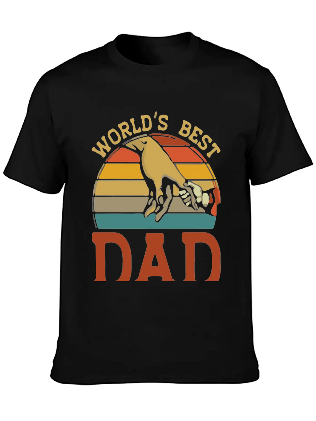 World S Best Dad Ever Stylish Everyday T-Shirt – Unisex Basic Cotton Tee