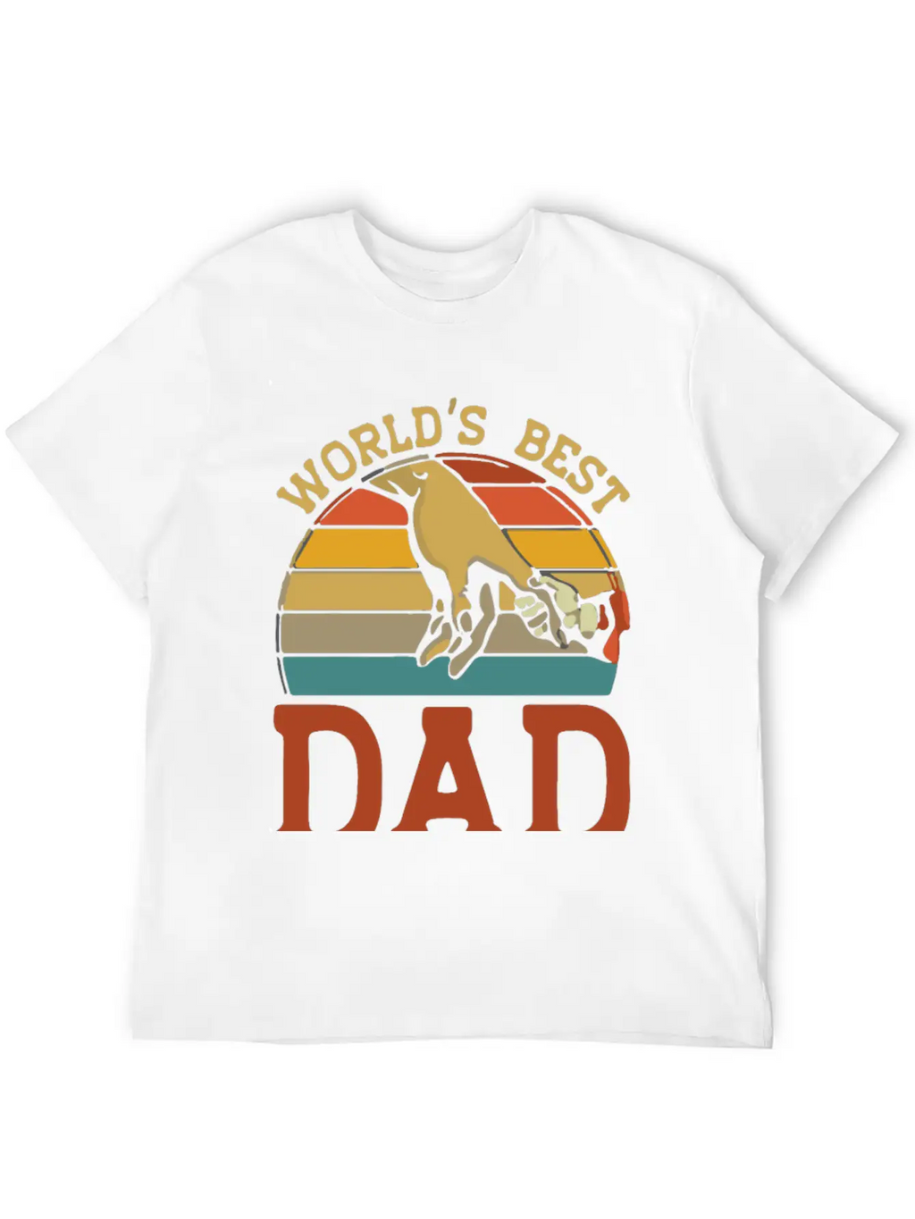 World S Best Dad Ever Stylish Everyday T-Shirt – Unisex Basic Cotton Tee