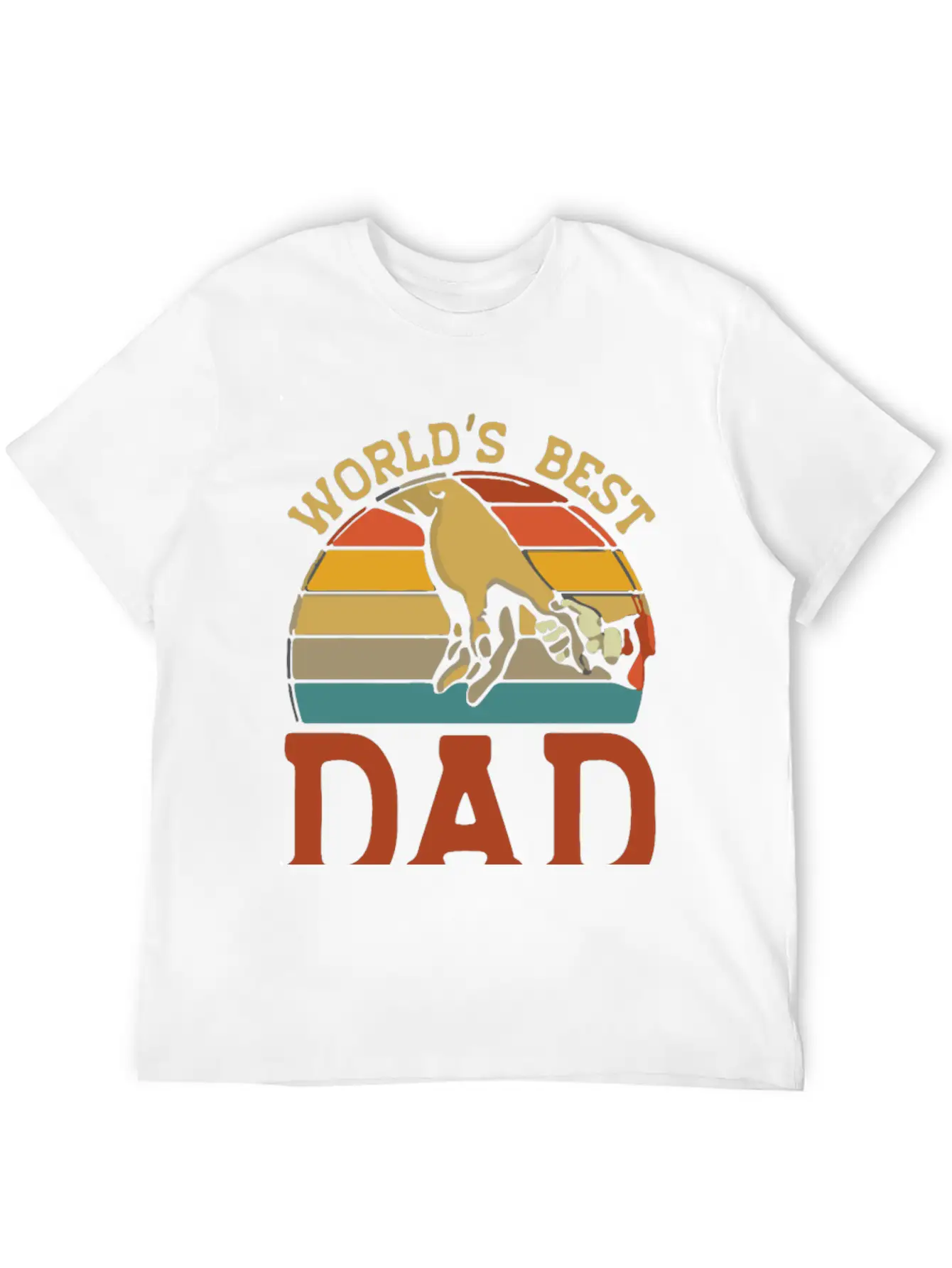 World S Best Dad Ever Stylish Everyday T-Shirt – Unisex Basic Cotton Tee