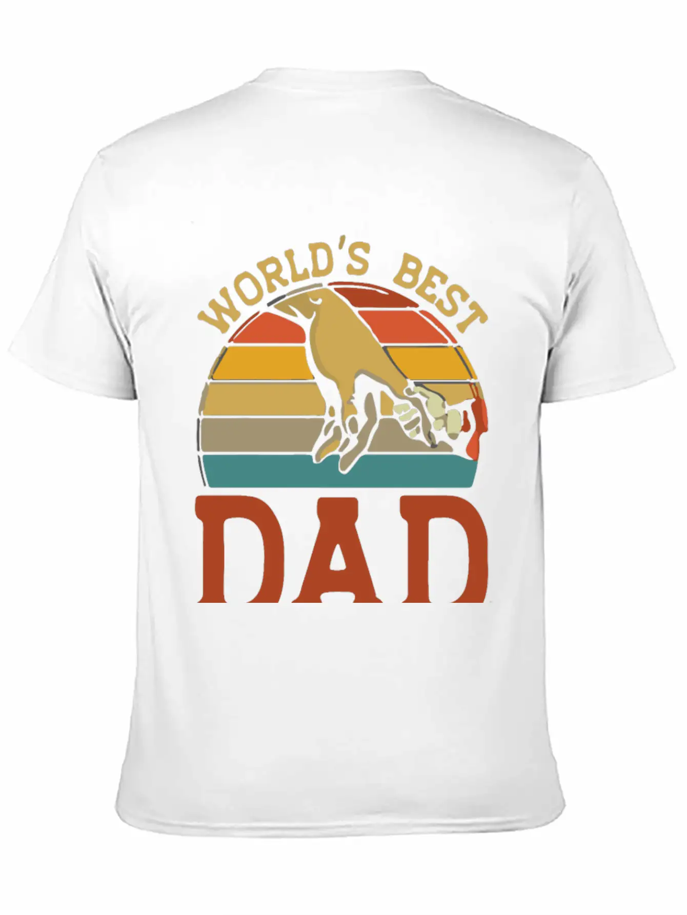 World S Best Dad Ever Stylish Everyday T-Shirt – Unisex Basic Cotton Tee