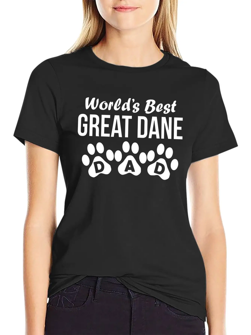World's Best Great Dane Dad Essential Cotton Tee For Daily Outfits – Unisex Style