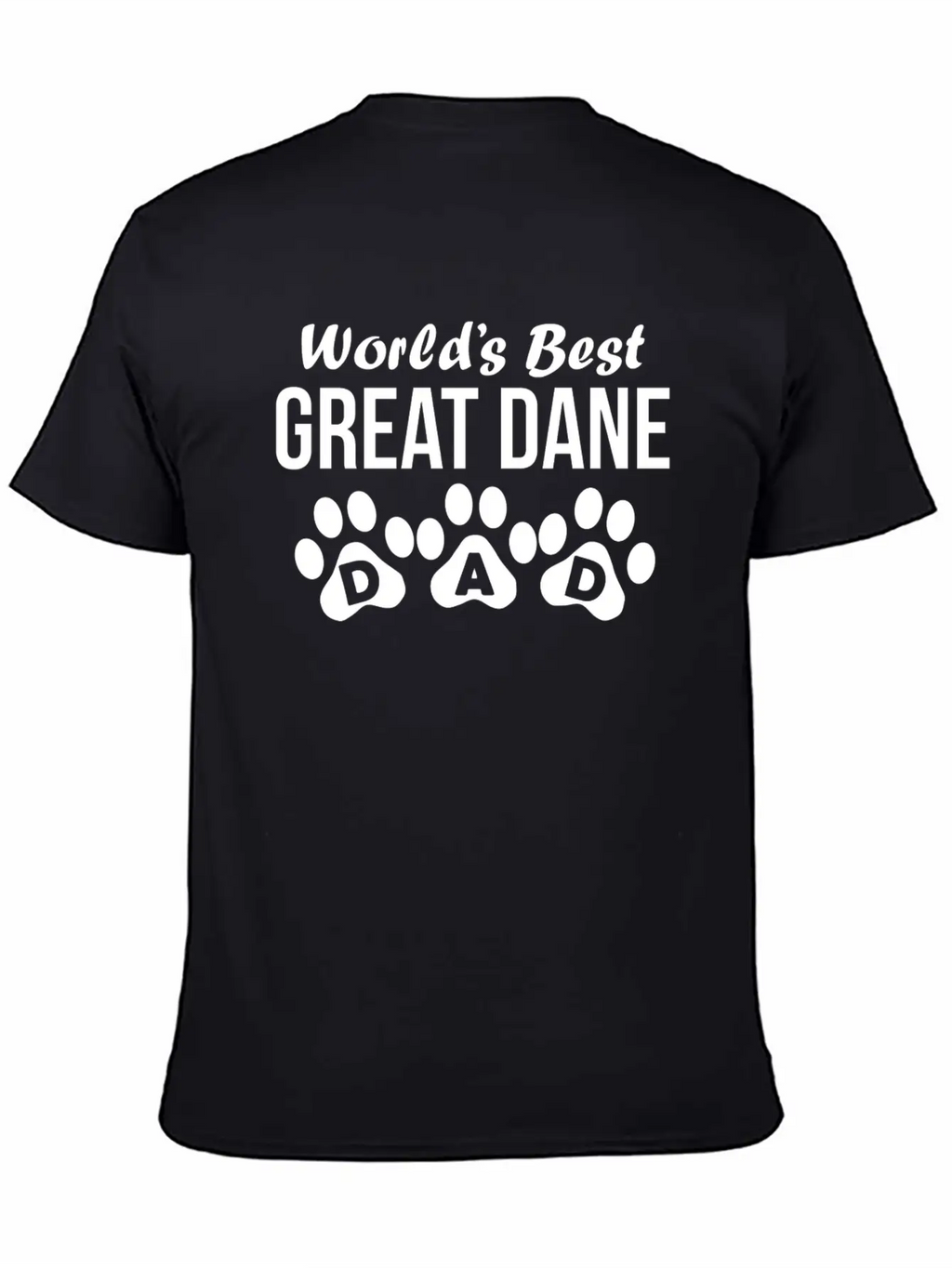 World's Best Great Dane Dad Essential Cotton Tee For Daily Outfits – Unisex Style