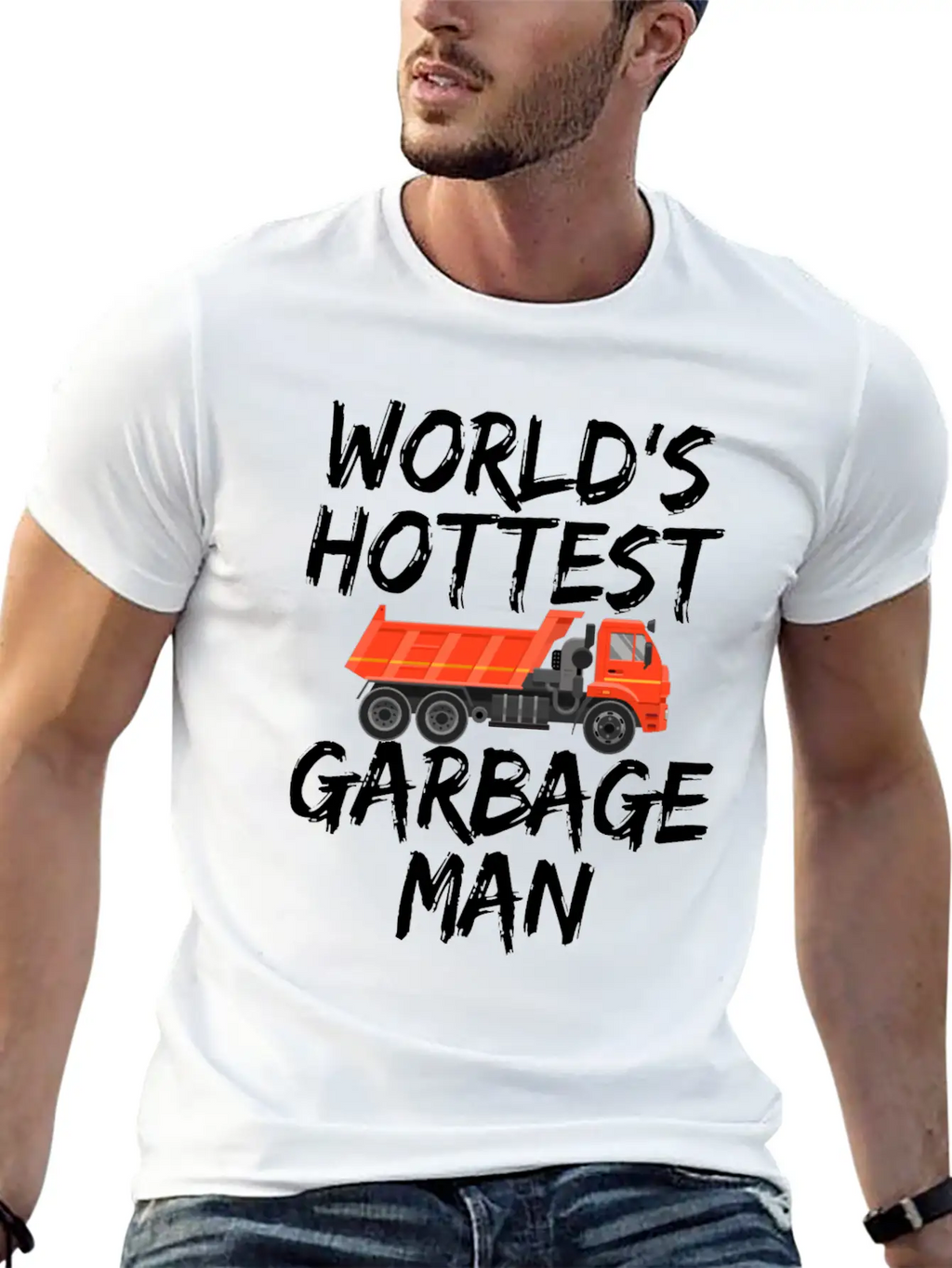 World's Hottest Garbage Man Truck Gifts Lovers Classic Cotton Tee – Unisex Comfort For Any Season