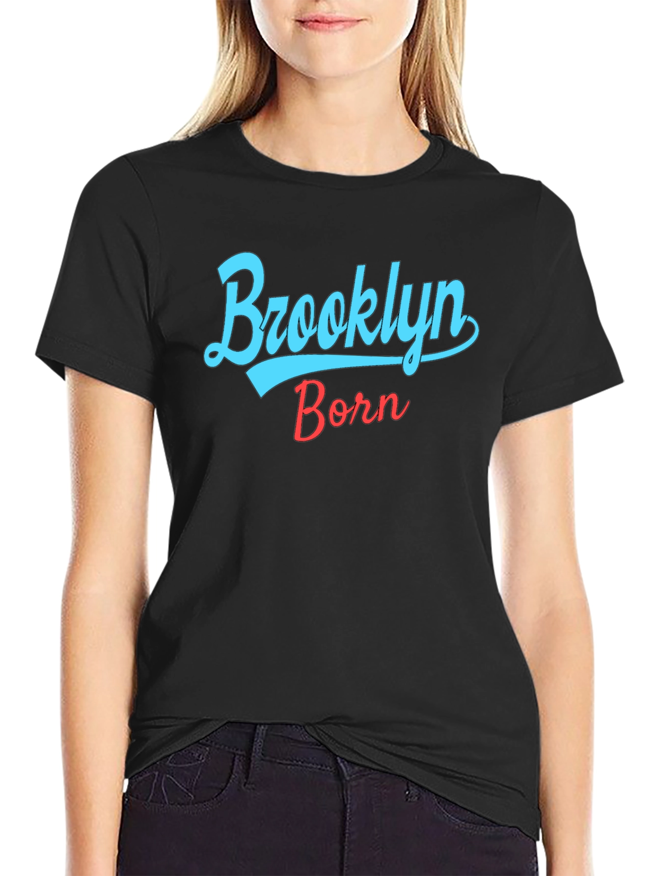 Brooklyn Born Graphic T-Shirt - Stylish City Pride Tee