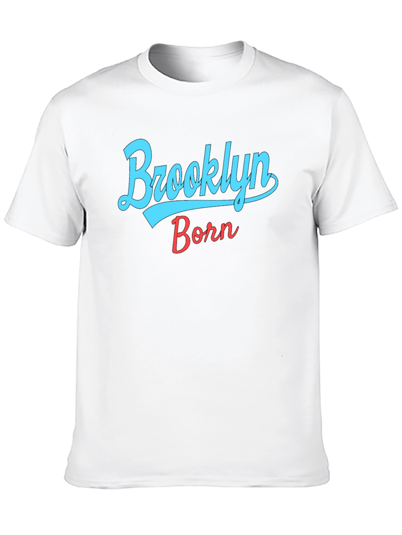 Brooklyn Born Graphic T-Shirt - Stylish City Pride Tee