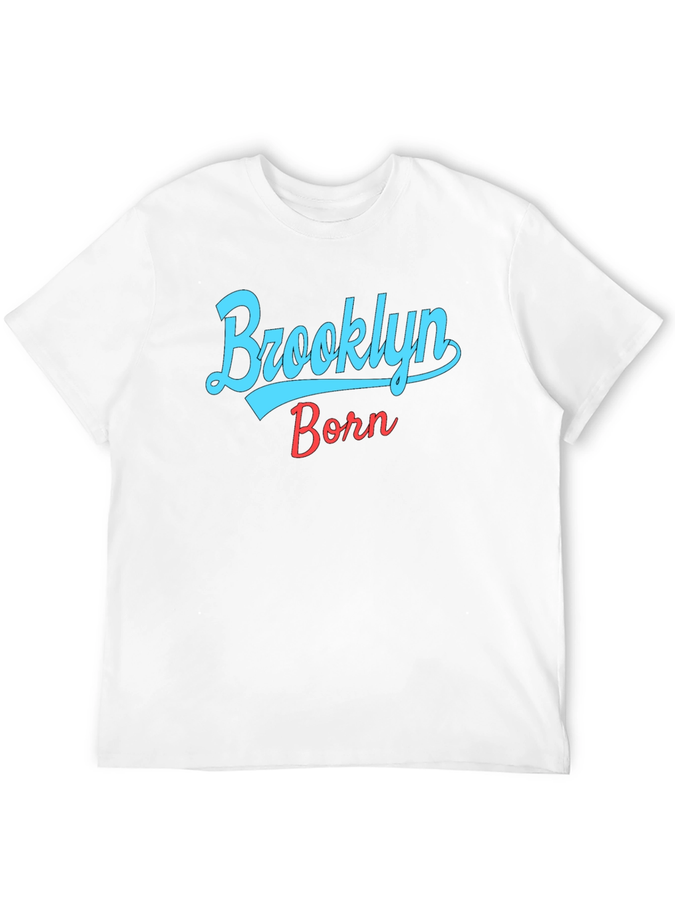 Brooklyn Born Graphic T-Shirt - Stylish City Pride Tee