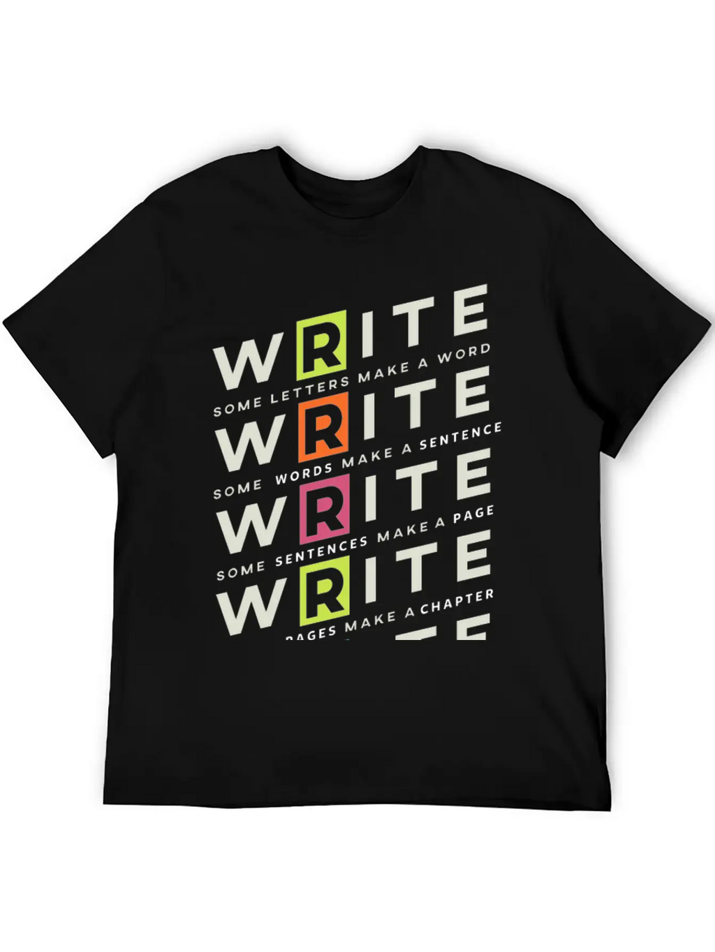 Write Write Write Writer Author Book Read Bookworm Classic Cotton Tee – Unisex Comfort For Any Season