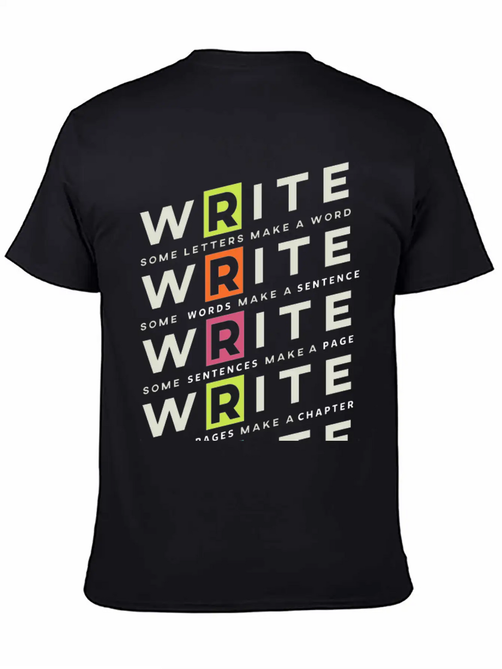Write Write Write Writer Author Book Read Bookworm Classic Cotton Tee – Unisex Comfort For Any Season