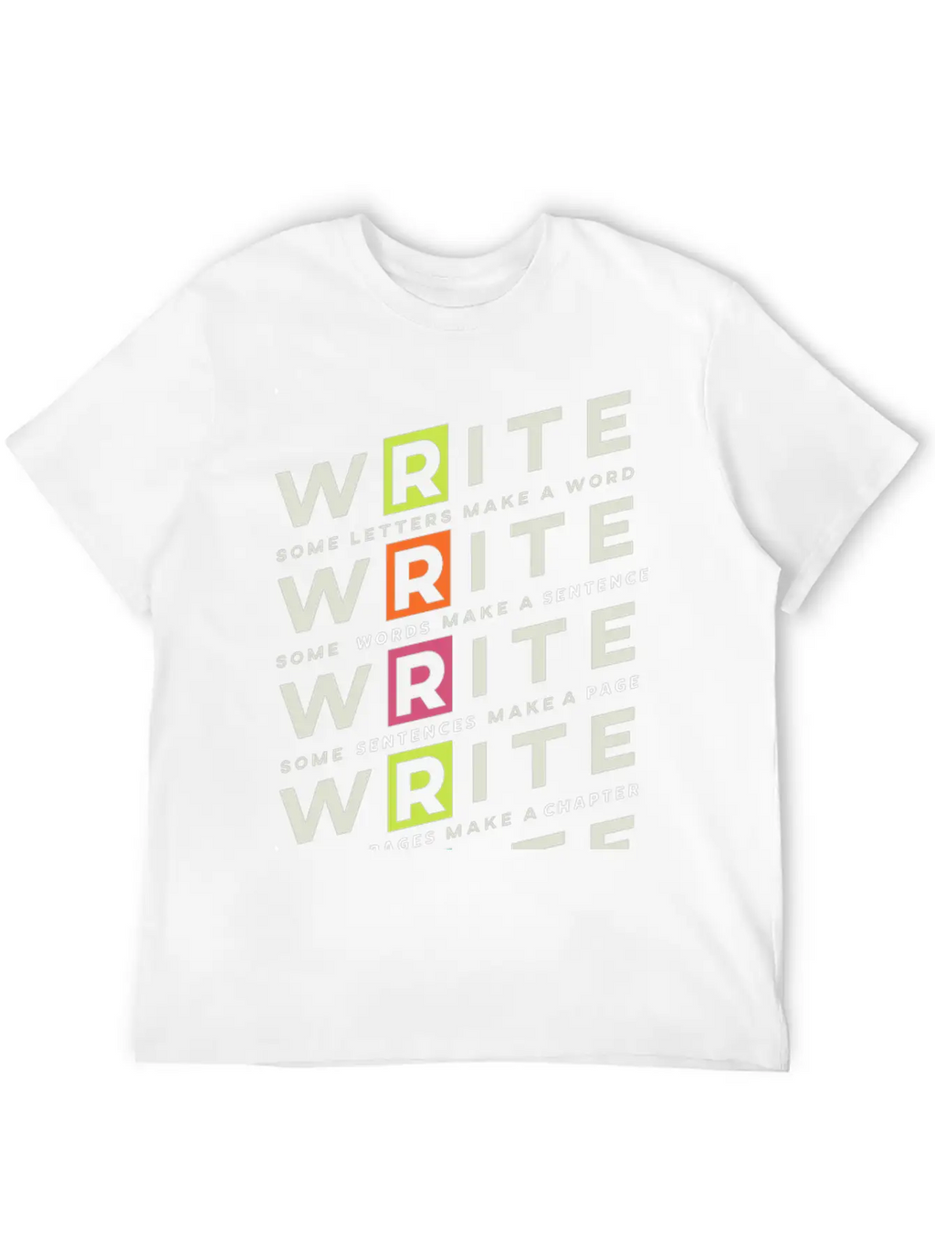 Write Write Write Writer Author Book Read Bookworm Classic Cotton Tee – Unisex Comfort For Any Season