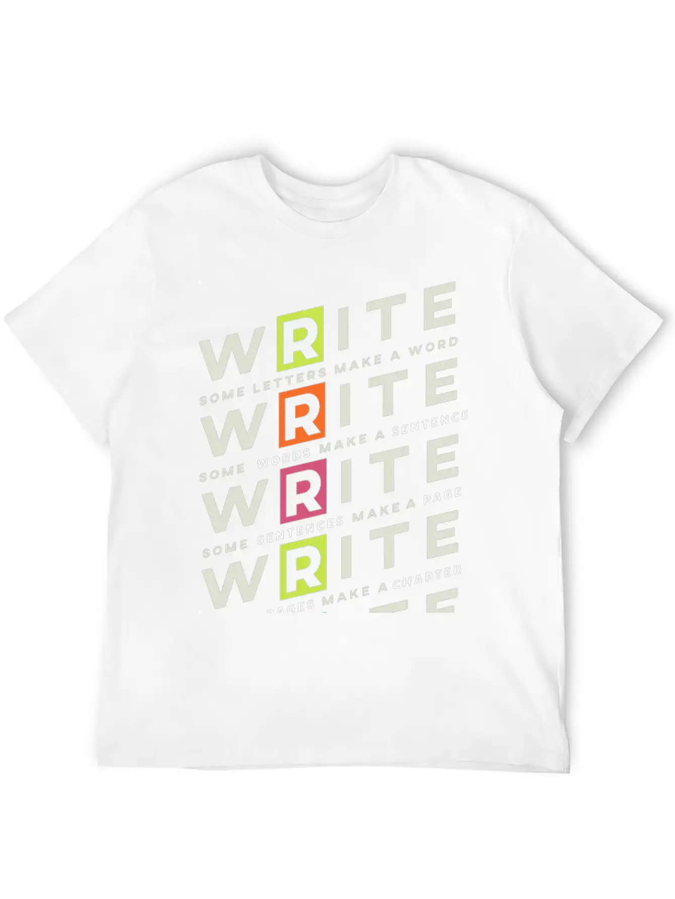 Write Write Write Writer Author Book Read Bookworm Classic Cotton Tee – Unisex Comfort For Any Season