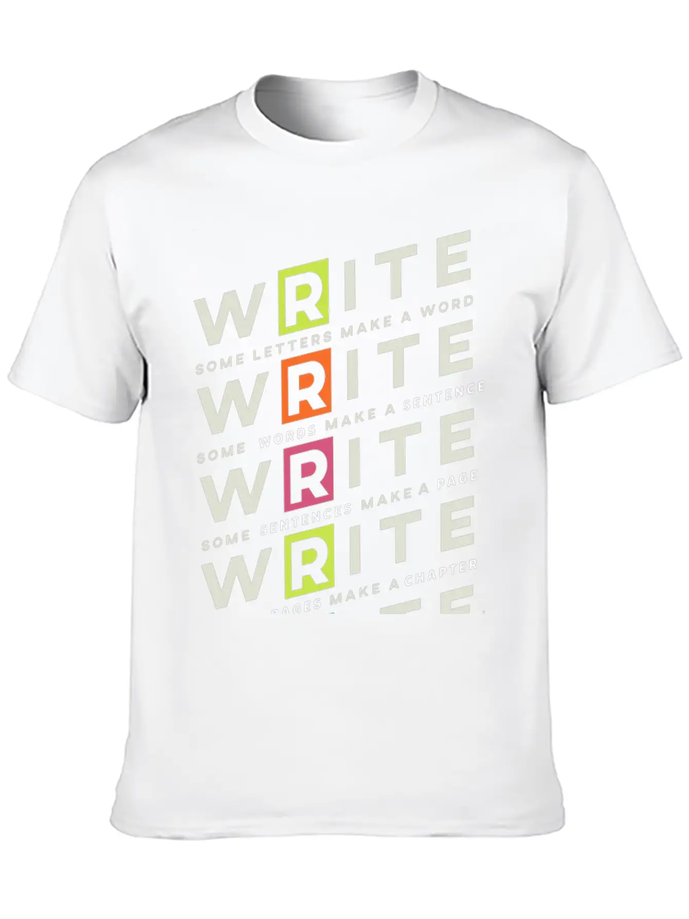 Write Write Write Writer Author Book Read Bookworm Classic Cotton Tee – Unisex Comfort For Any Season