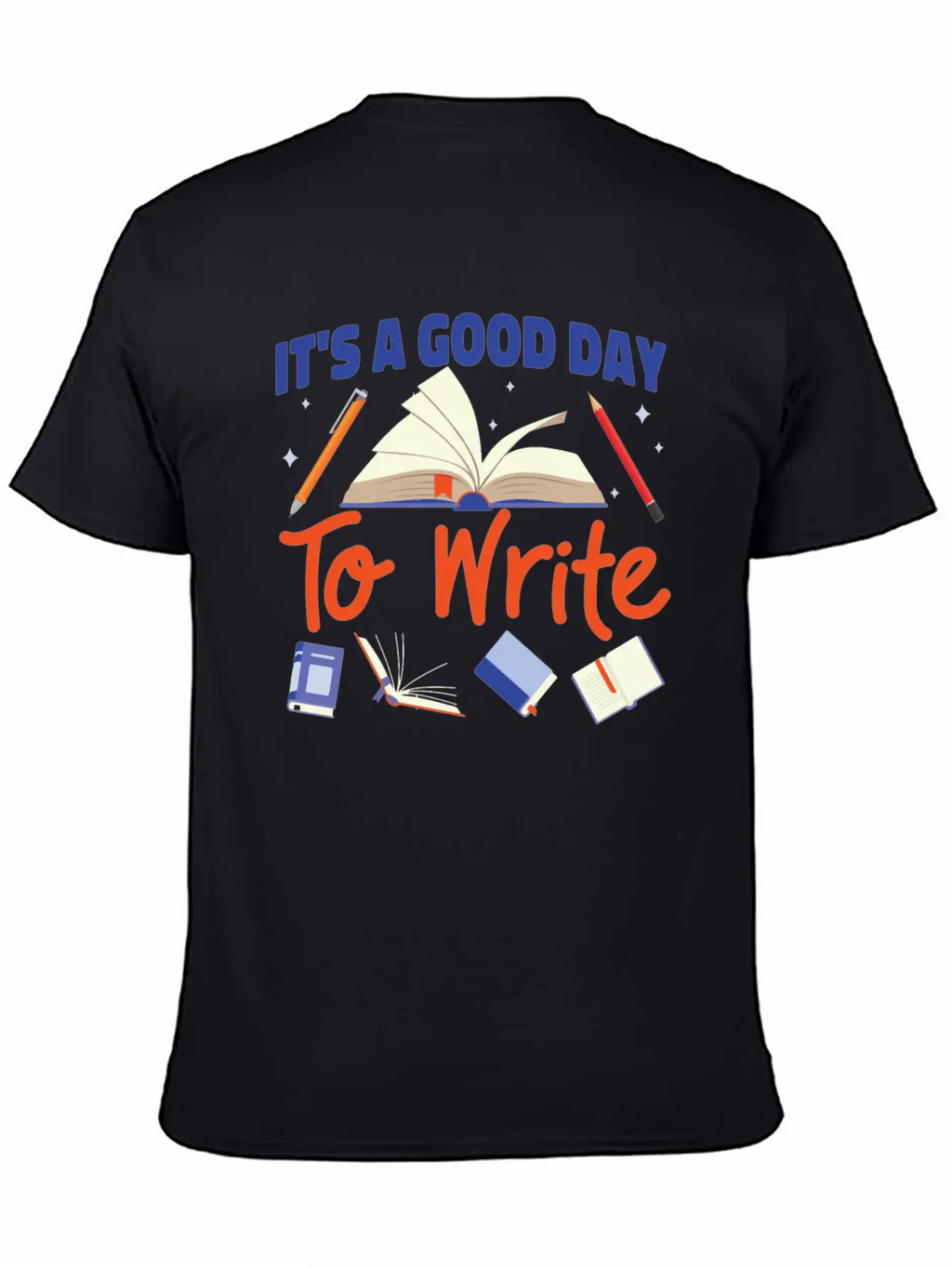 Writing Book Novel Writer & Classic Cotton Tee – Unisex Comfort For Any Season