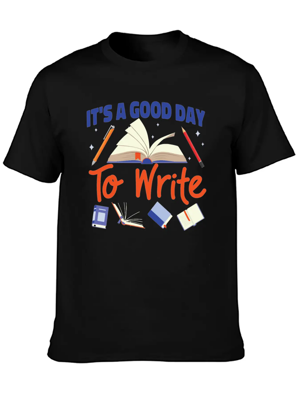 Writing Book Novel Writer & Classic Cotton Tee – Unisex Comfort For Any Season