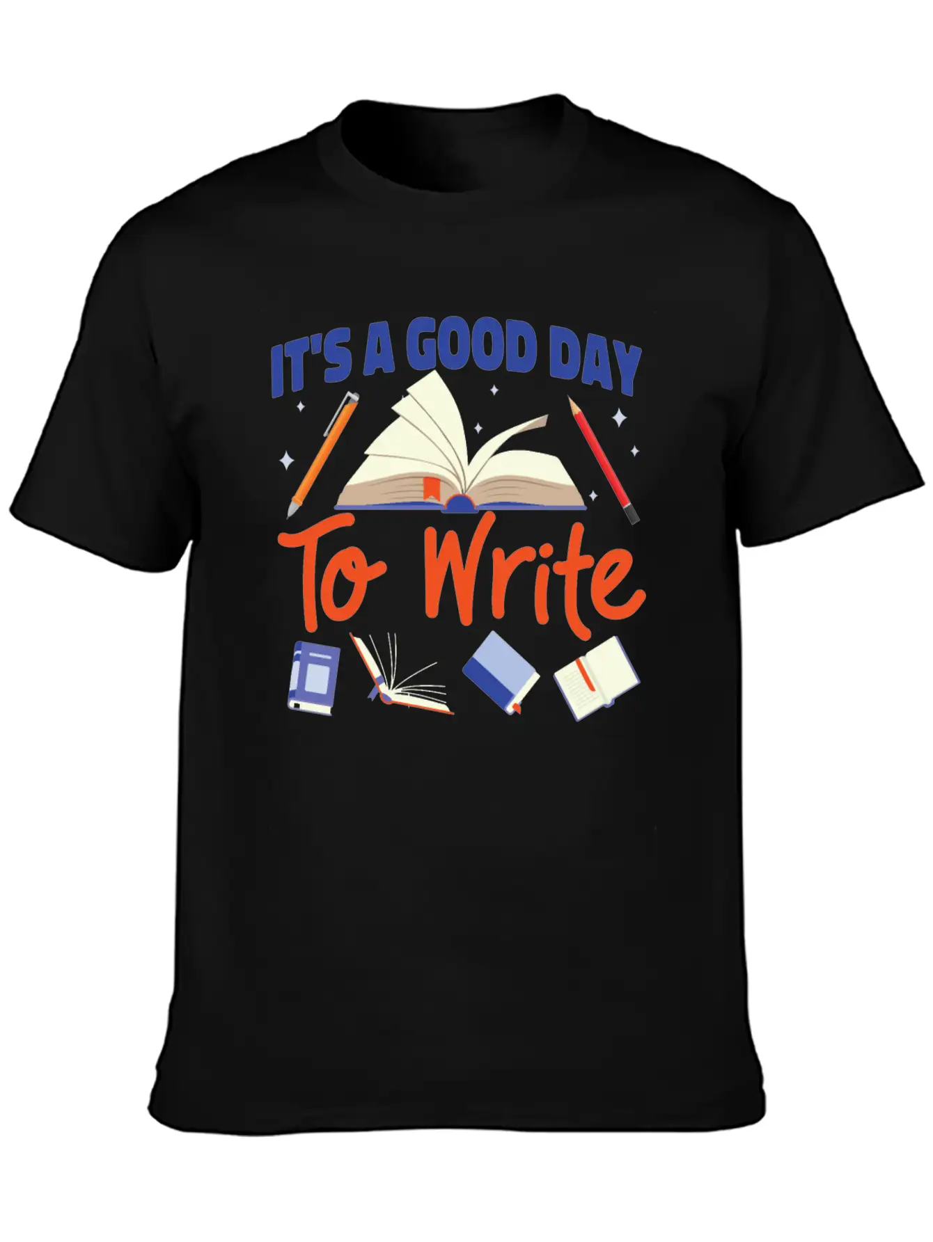 Writing Book Novel Writer & Classic Cotton Tee – Unisex Comfort For Any Season