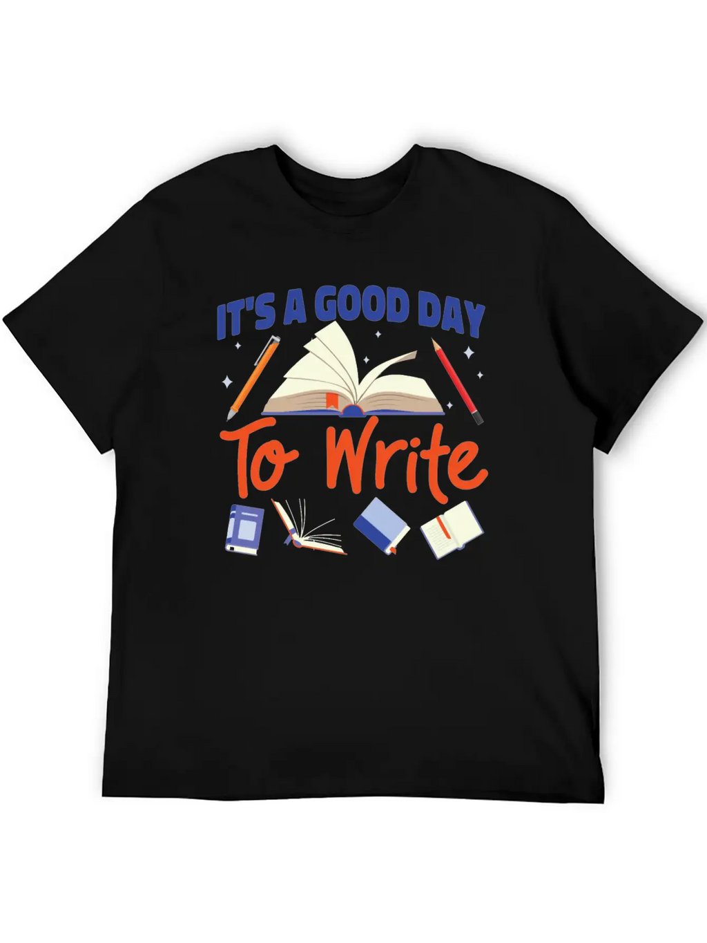 Writing Book Novel Writer & Classic Cotton Tee – Unisex Comfort For Any Season