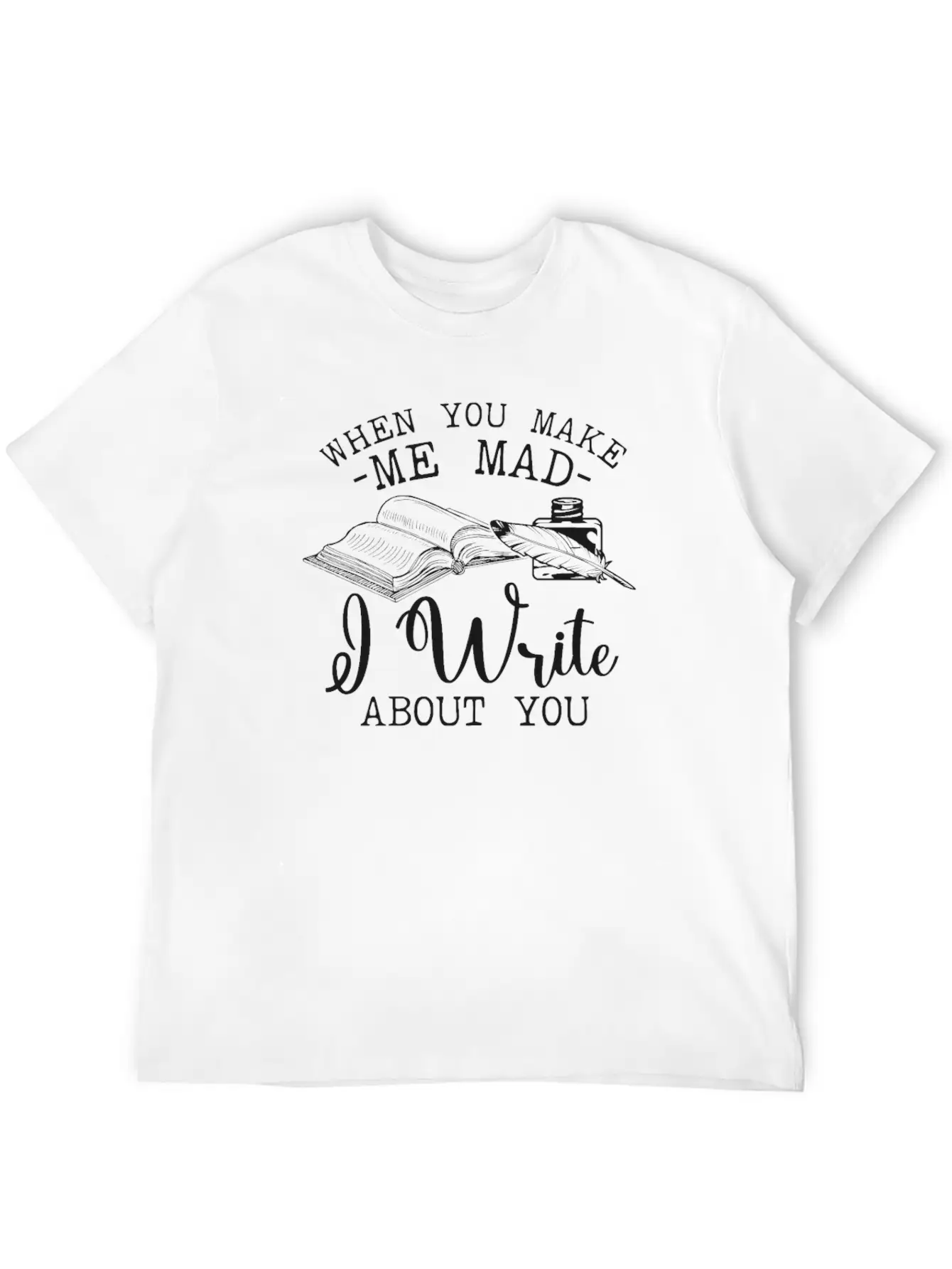 Writing Novel Writer & Published Timeless Short Sleeve Tee – Comfy And Minimalist Design