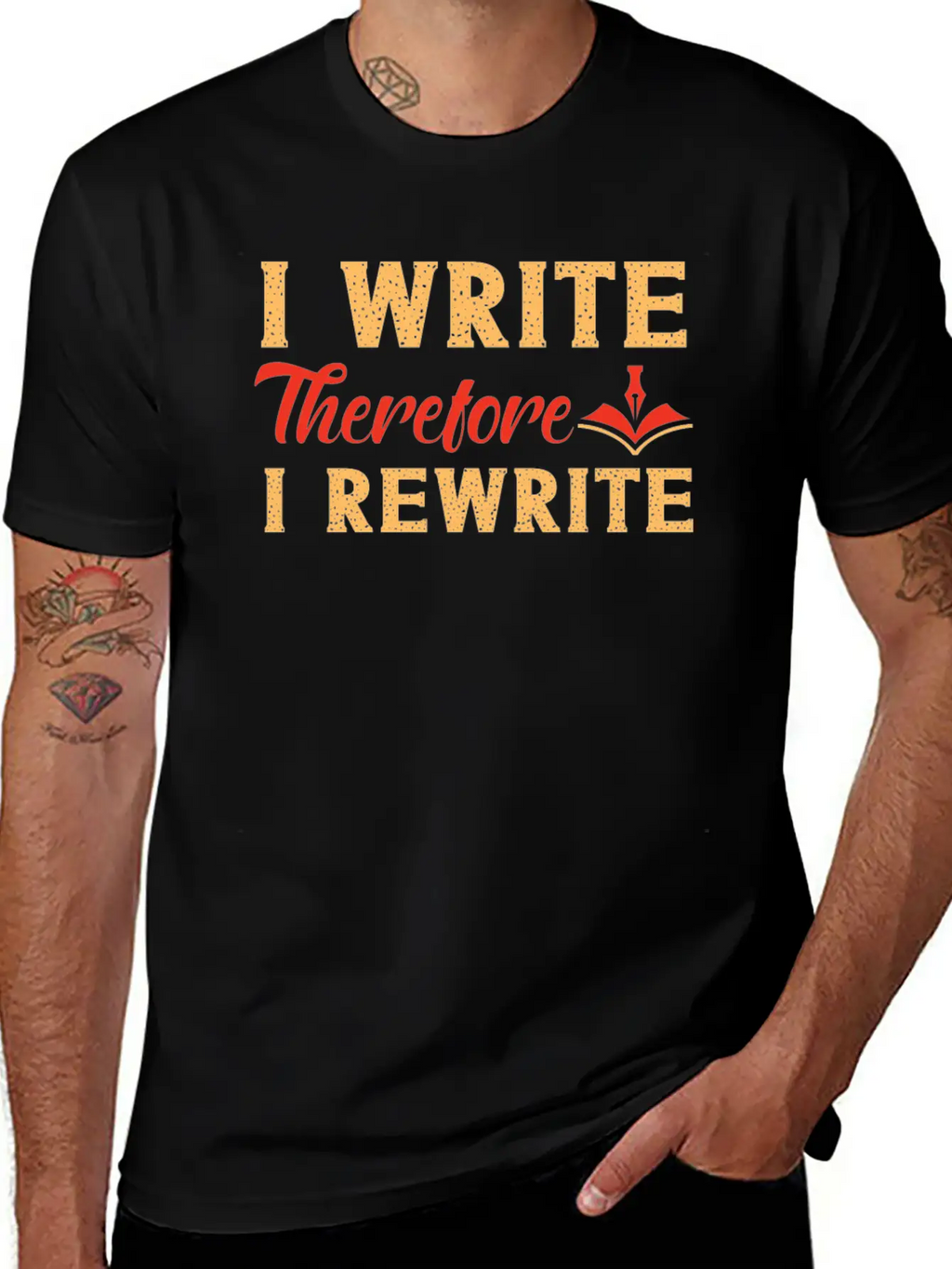 Writing Novel Writer & Published Unisex Casual T-Shirt – Clean Design For Daily Comfort