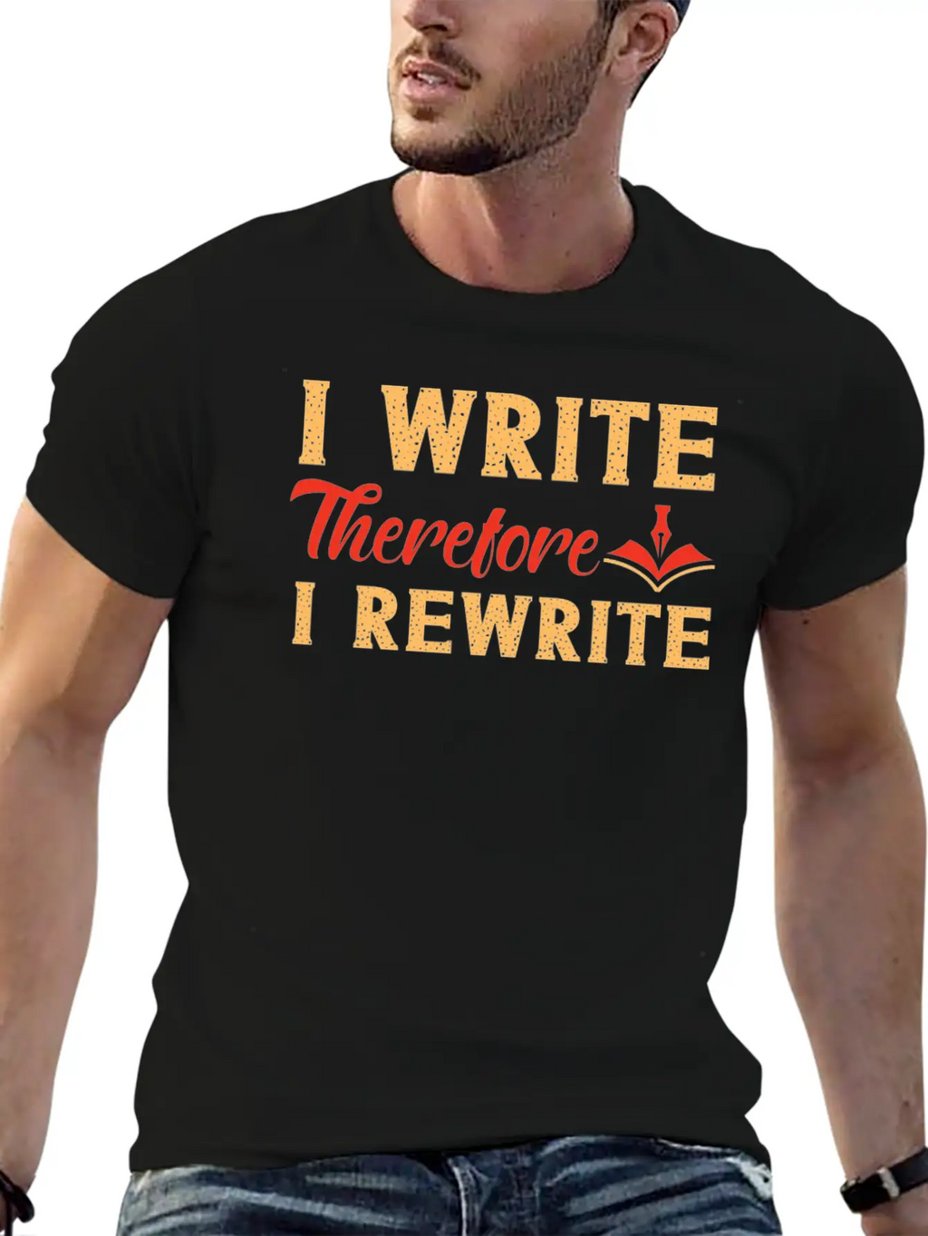 Writing Novel Writer & Published Unisex Casual T-Shirt – Clean Design For Daily Comfort
