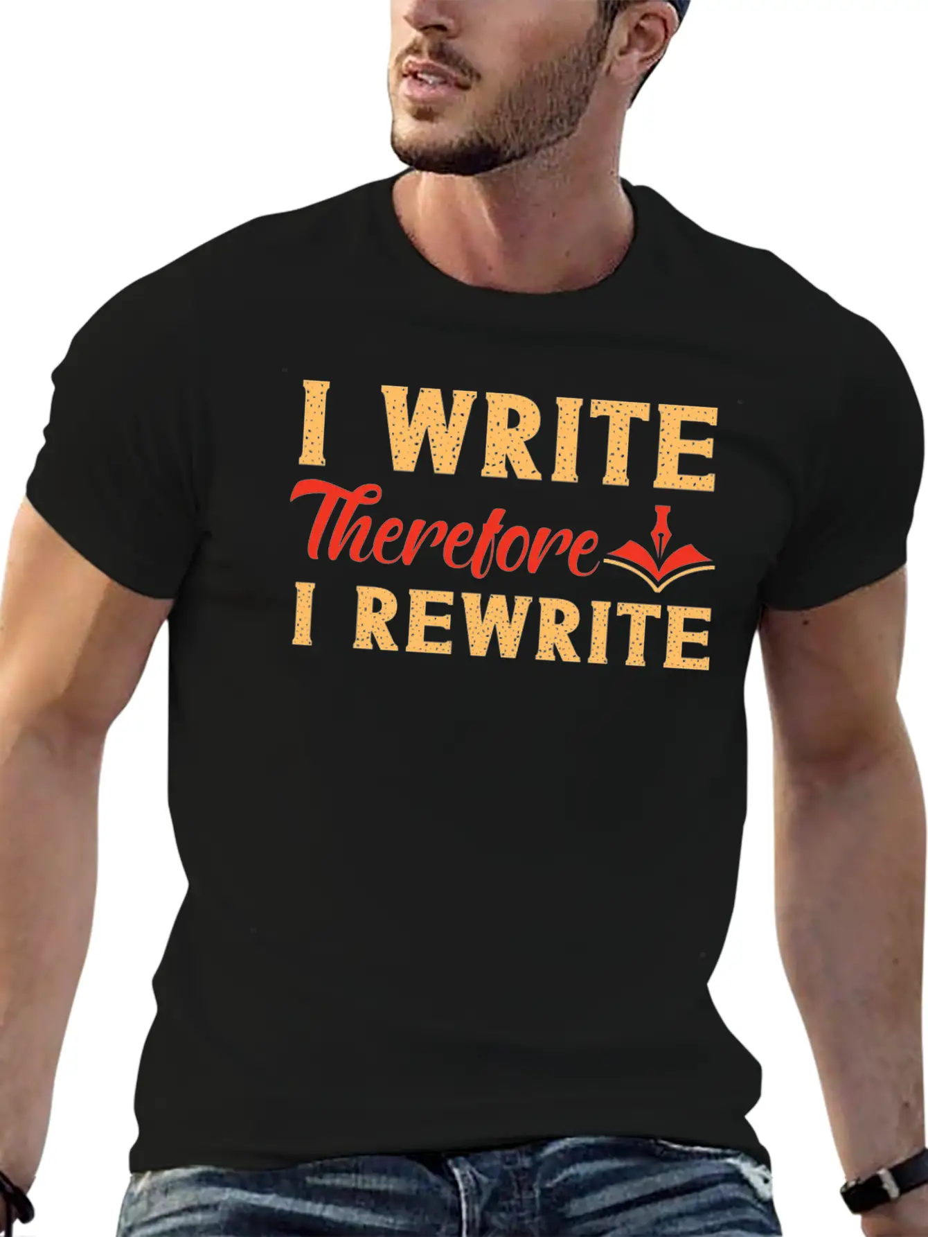Writing Novel Writer & Published Unisex Casual T-Shirt – Clean Design For Daily Comfort