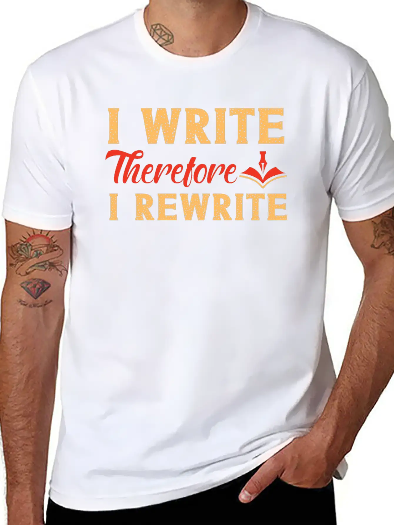 Writing Novel Writer & Published Unisex Casual T-Shirt – Clean Design For Daily Comfort