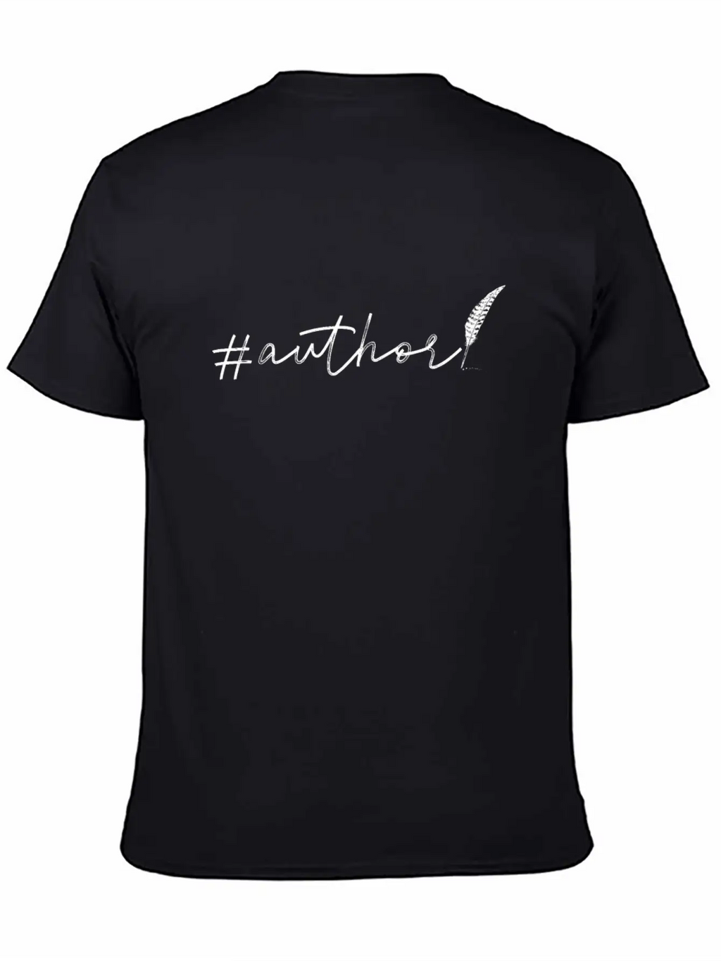 Writing Quill Novel Writer & Breathable Soft Cotton T-Shirt – Timeless Casual Look