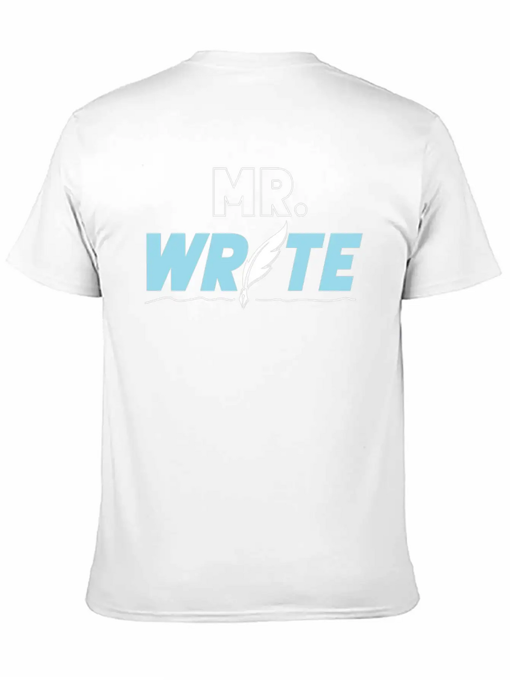 Writing Quill Novel Writer & Stylish Everyday T-Shirt – Unisex Basic Cotton Tee