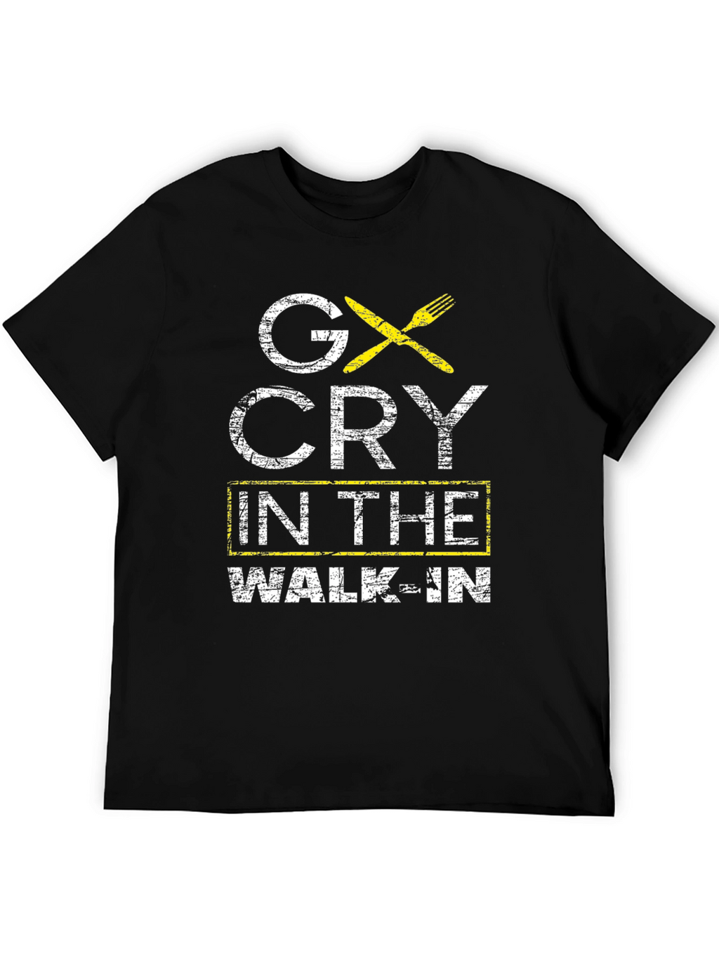 GX Cry in The Walk-In T-Shirt - Black
