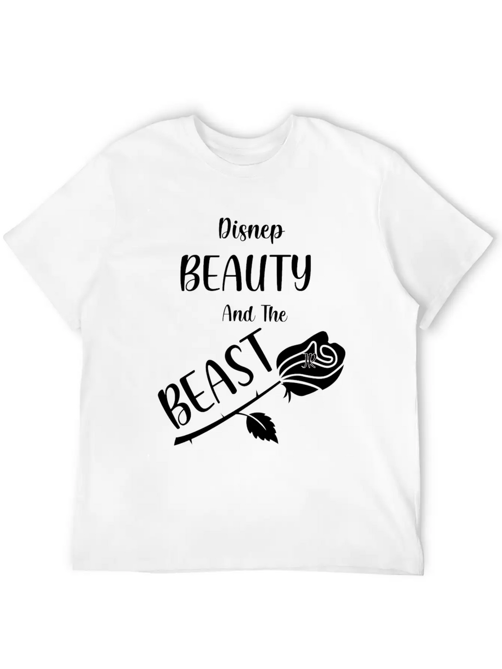 Wrt Beauty And The Beast Relaxed Everyday Tee – Lightweight And Durable Cotton