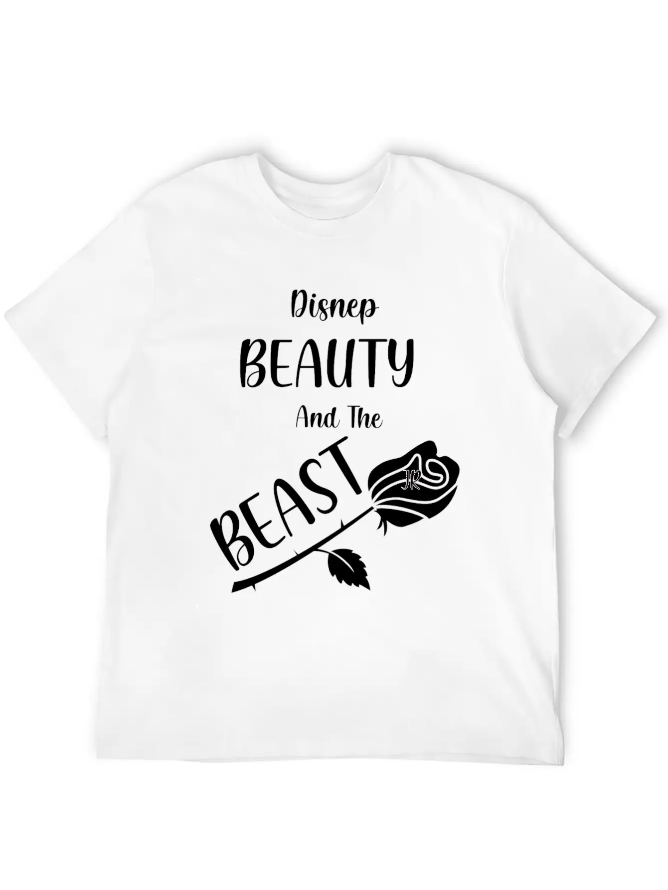 Wrt Beauty And The Beast Relaxed Everyday Tee – Lightweight And Durable Cotton
