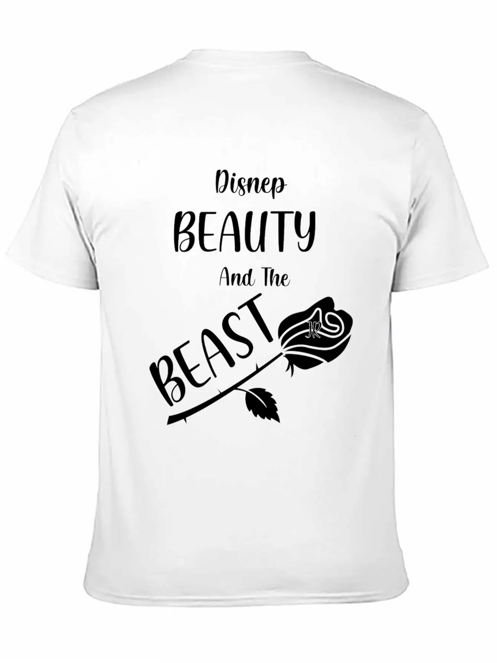 Wrt Beauty And The Beast Relaxed Everyday Tee – Lightweight And Durable Cotton