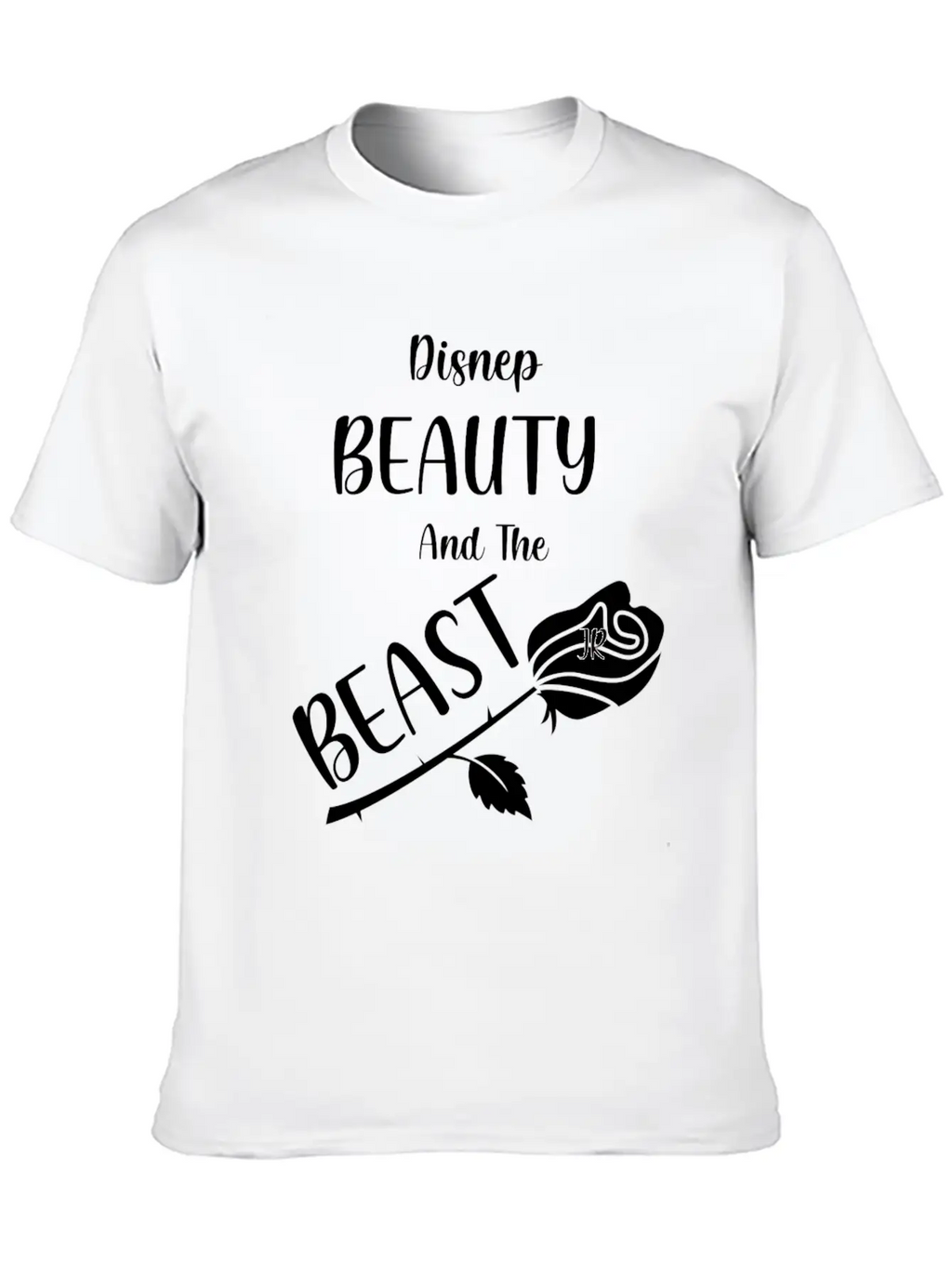 Wrt Beauty And The Beast Relaxed Everyday Tee – Lightweight And Durable Cotton