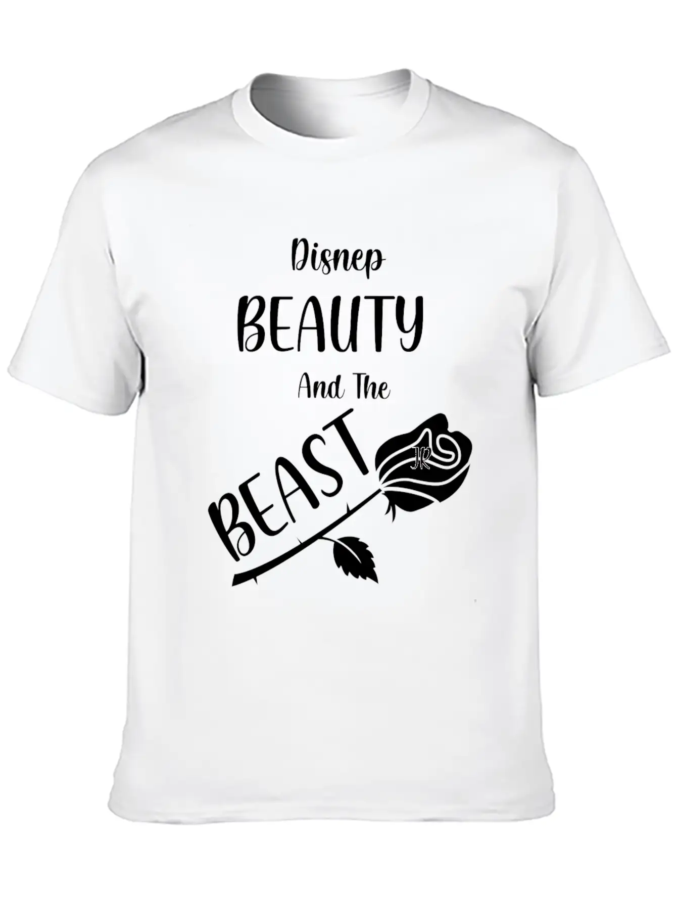 Wrt Beauty And The Beast Relaxed Everyday Tee – Lightweight And Durable Cotton