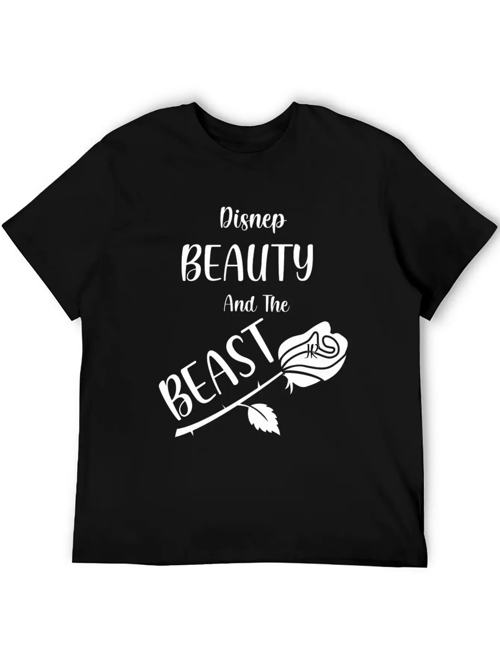 Wrt Beauty And The Beast Relaxed Everyday Tee – Lightweight And Durable Cotton
