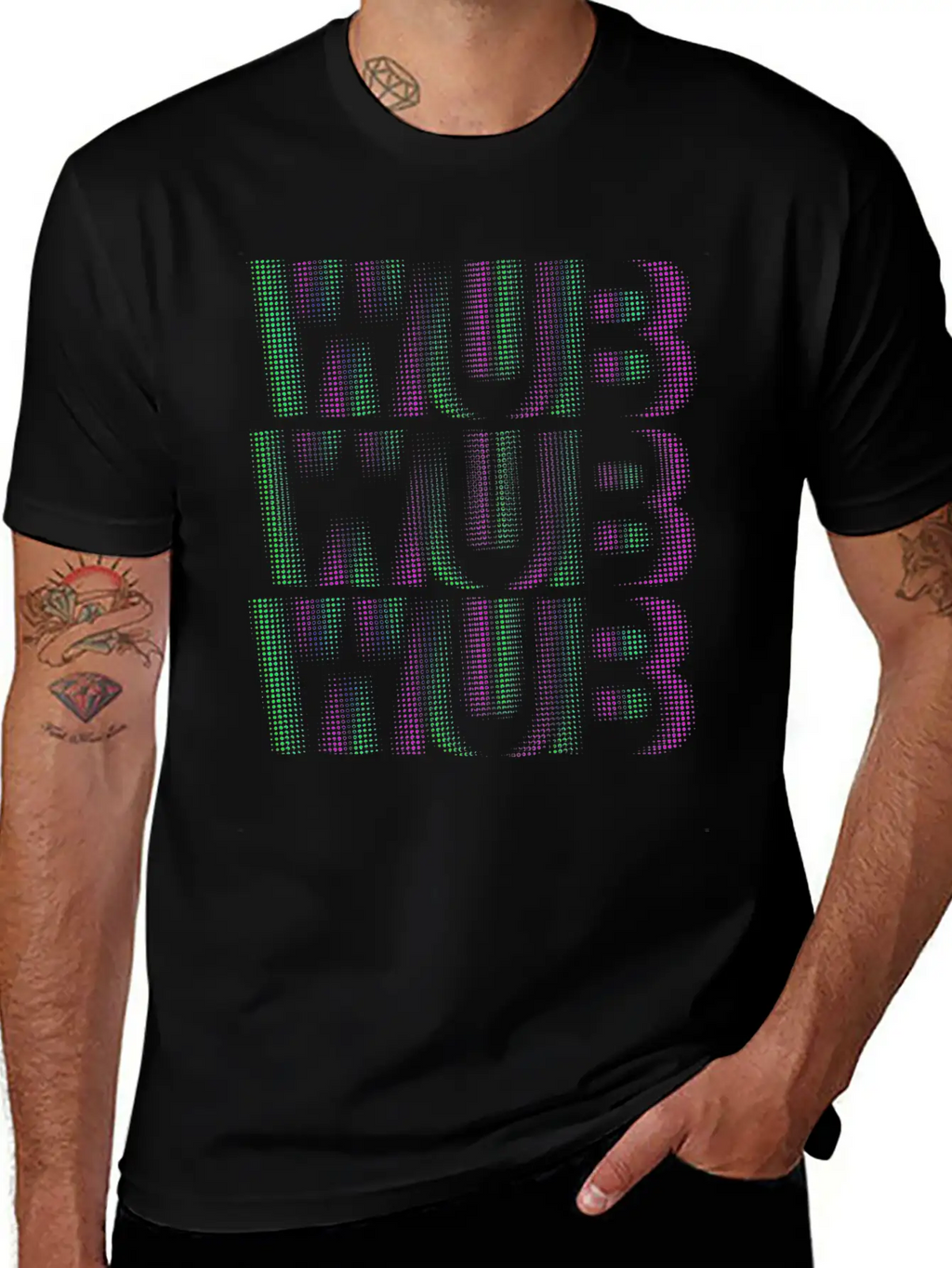 Wub Wub Wub Dubstep Riddim Stylish Everyday T-Shirt – Unisex Basic Cotton Tee