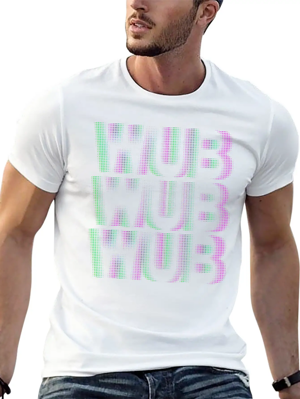 Wub Wub Wub Dubstep Riddim Stylish Everyday T-Shirt – Unisex Basic Cotton Tee