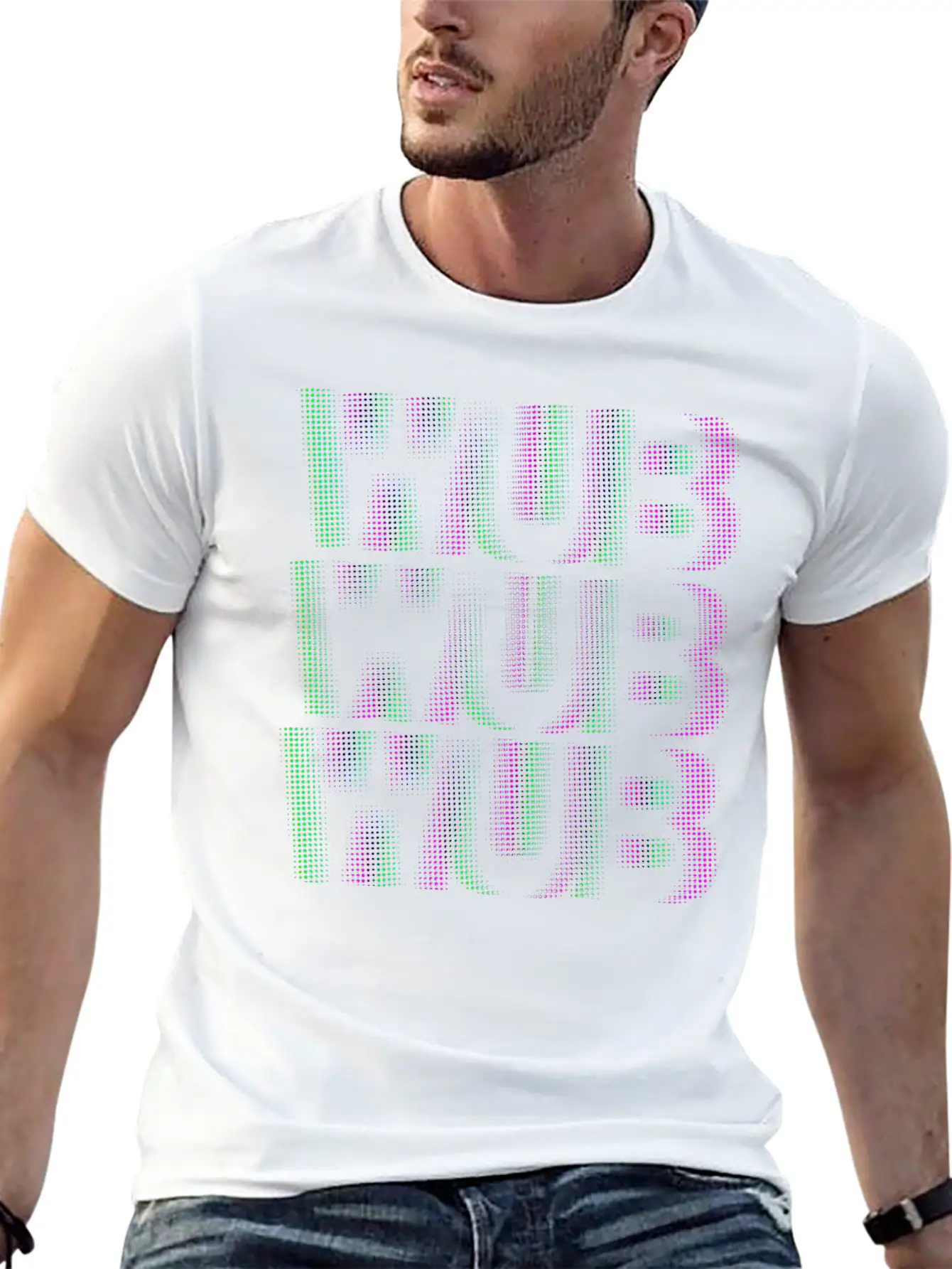Wub Wub Wub Dubstep Riddim Stylish Everyday T-Shirt – Unisex Basic Cotton Tee