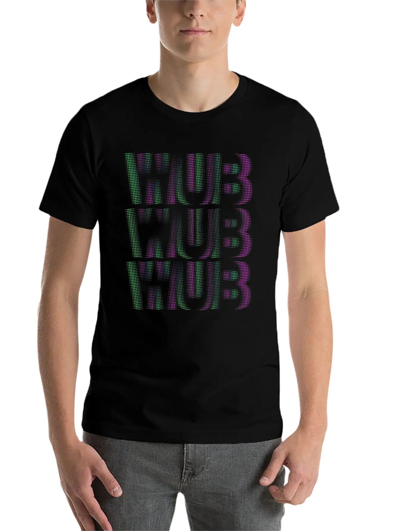Wub Wub Wub Dubstep Riddim Stylish Everyday T-Shirt – Unisex Basic Cotton Tee