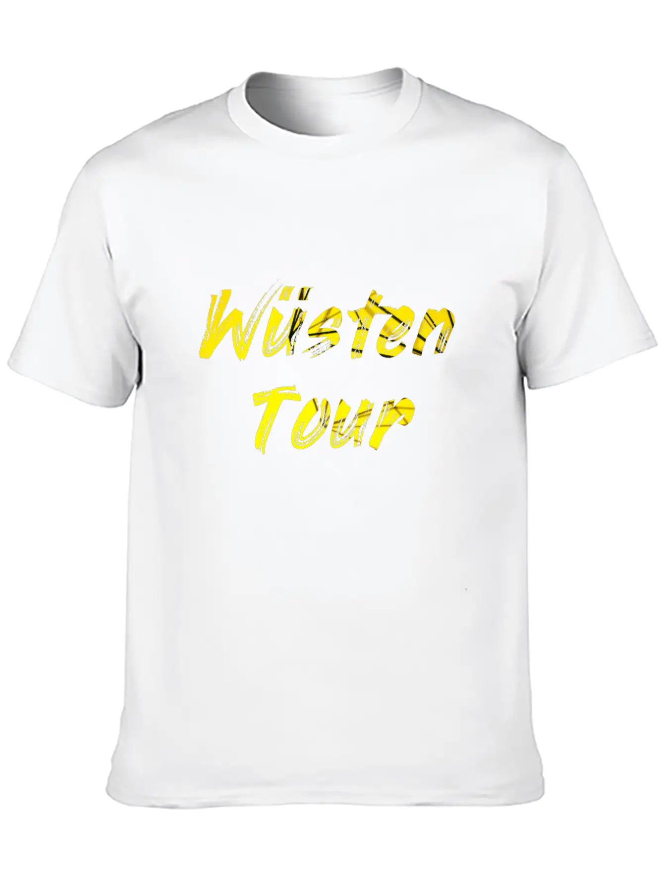 Wusten Tour Breathable Soft Cotton T-Shirt – Timeless Casual Look